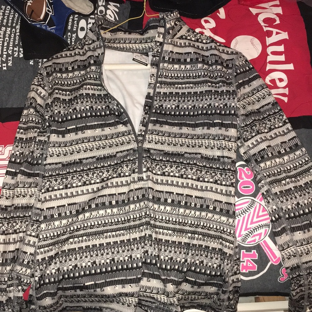 Nike quarter-length zip-up sweatshirt